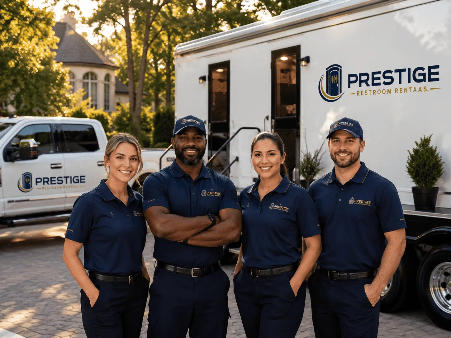 Trusted Luxury Portable Restrooms company in Versailles, OH